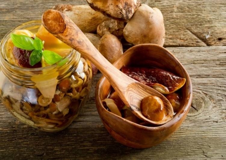 грибы маринованные быстрого приготовления