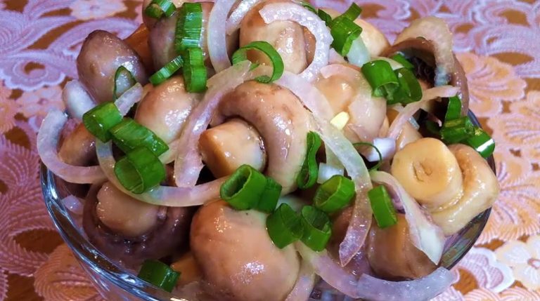 шампиньоны маринованные быстрого приготовления в домашних условиях