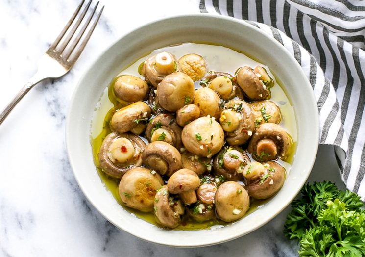 маринад для шампиньонов на 1 литр воды