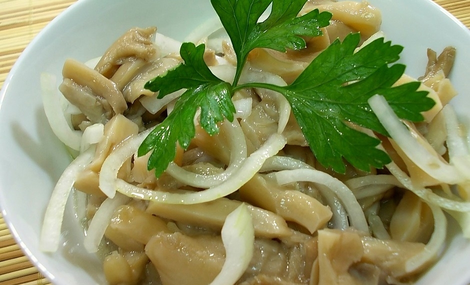 маринованные вешенки на зиму