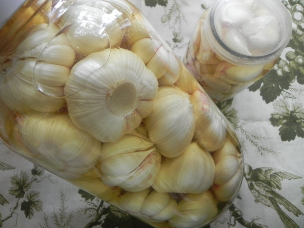 маринованный чеснок рецепт быстрого приготовления