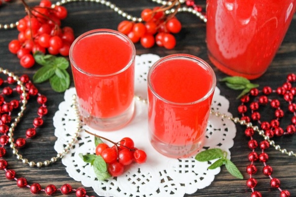 калиновая настойка на водке