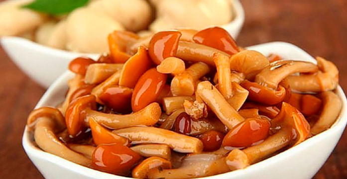 консервация опят