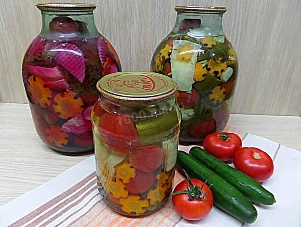 ассорти из овощей на зиму