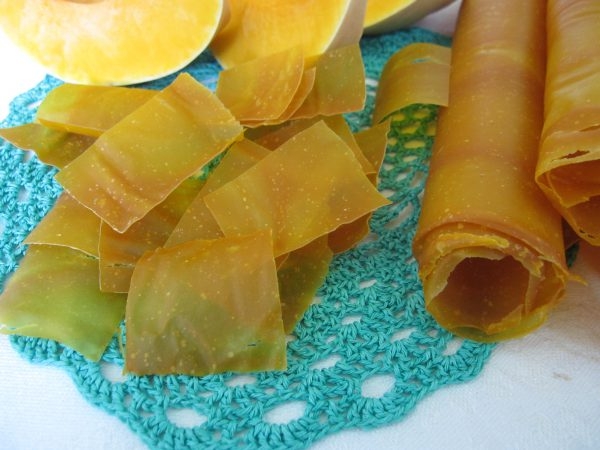 пастила из тыквы в сушилке