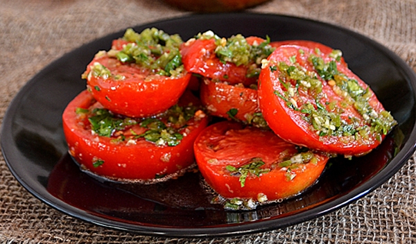 зеленые помидоры по корейски быстрого приготовления