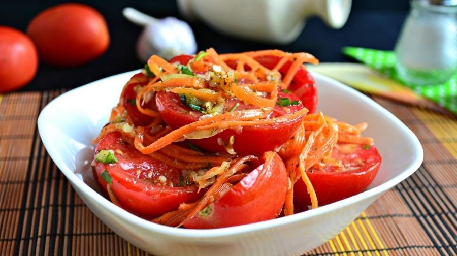 зеленые помидоры по корейски самый вкусный рецепт