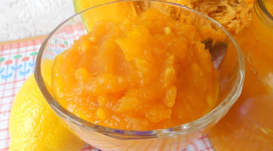 повидло из тыквы с апельсином