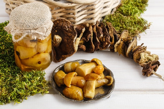 рецепт маринованных маслят