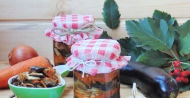 Салат из баклажан на зиму