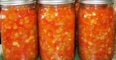 Салат из перца болгарского на зиму