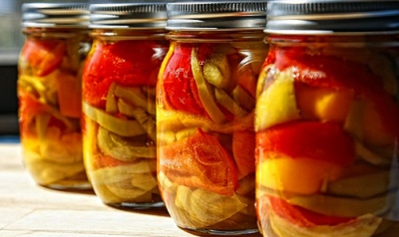 салат из сладкого перца на зиму рецепты