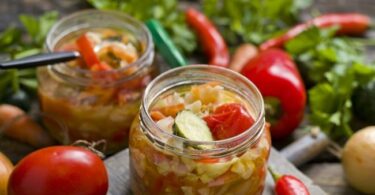 Салат «Кубанский» с капустой на зиму