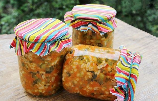 салаты с перловкой на зиму очень вкусные