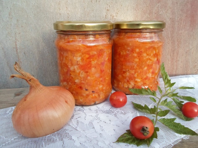 салат с перловкой