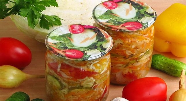 салат с перловкой