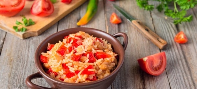 рис с овощами на зиму