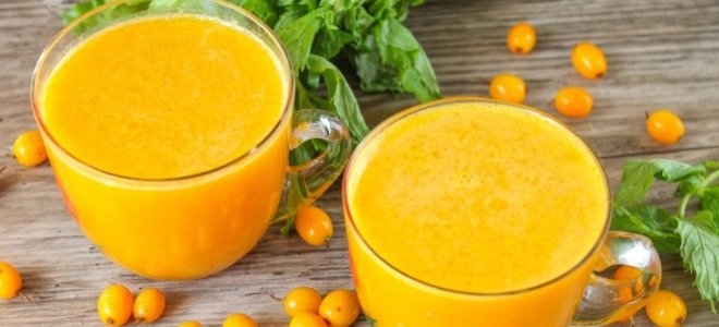 облепиховый сок на зиму без варки