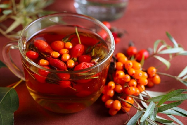 облепиховый сок на зиму без варки