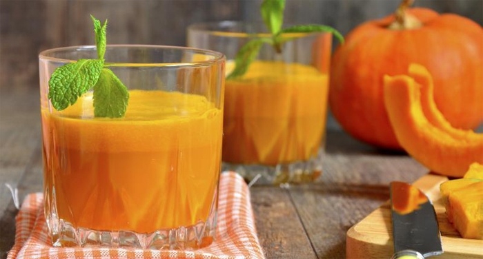 приготовить сок из тыквы в домашних условиях