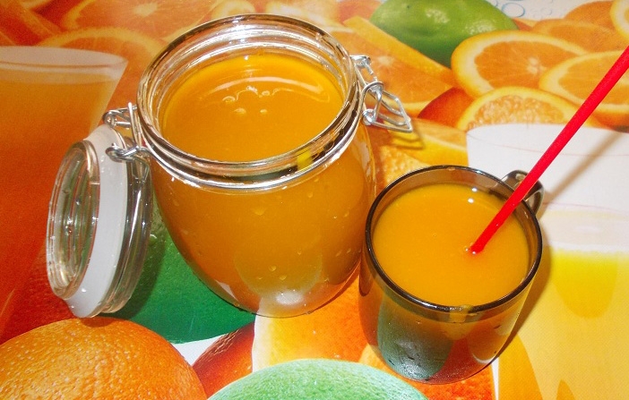 сок из тыквы с лимоном