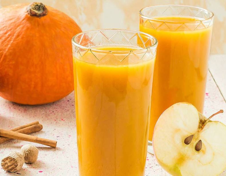 сок из тыквы с апельсином