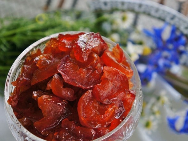 сухое варенье из яблок в духовке