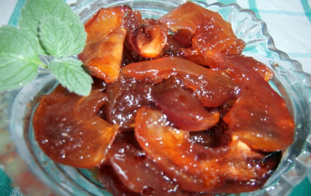 сухое варенье из яблок в духовке