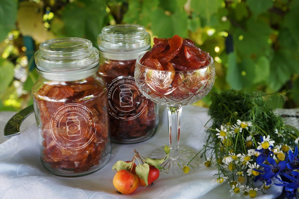 сухое варенье из яблок в духовке