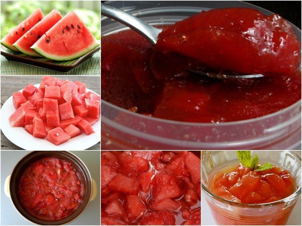 варенье из арбуза мякоти рецепт