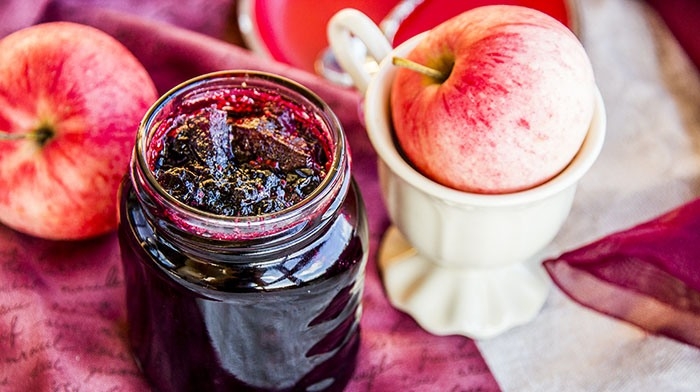 варенье из черноплодной рябины с яблоками