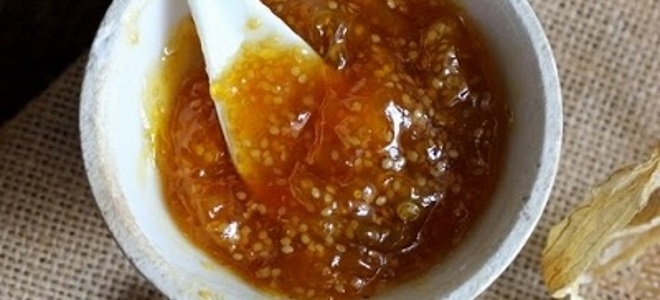 варить варенье из физалиса