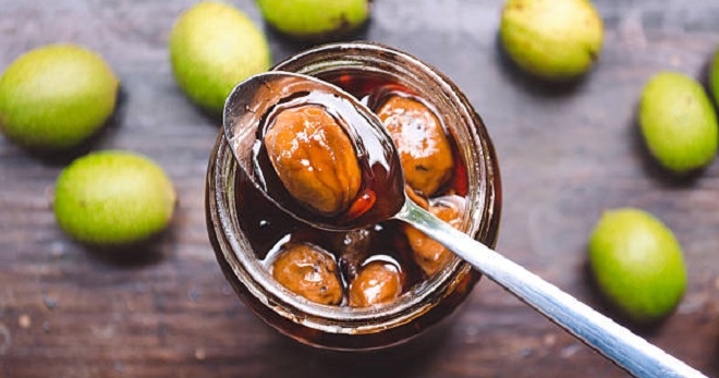 варенье из грецких орехов