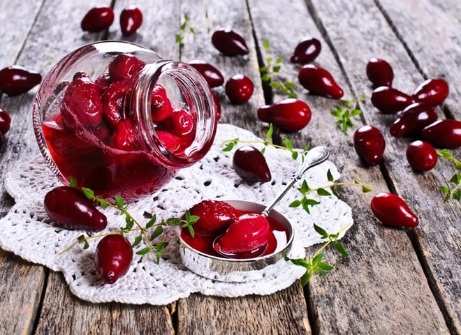 варенье из кизила на зиму рецепты