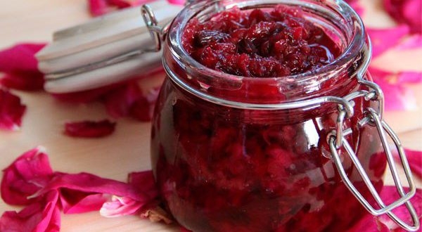 розовое варенье