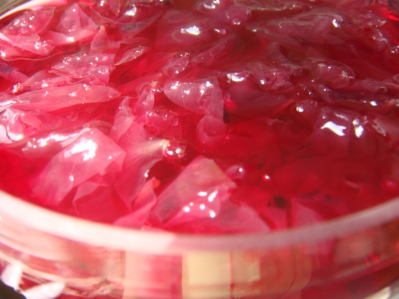 розовое варенье