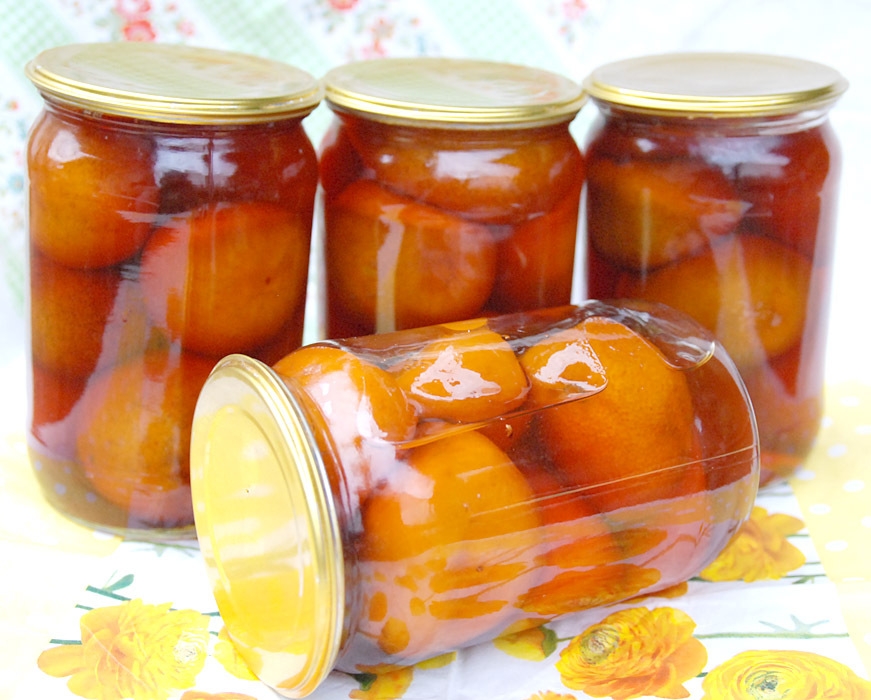 варенье из мандаринов дольками