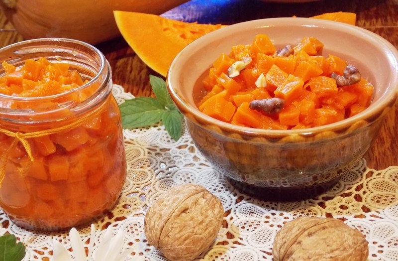 варенье из тыквы с лимоном на зиму