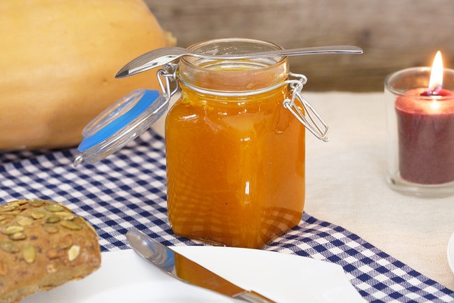 тыква с лимоном и сахаром