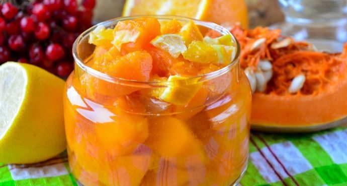 варенье из тыквы с яблоками на зиму