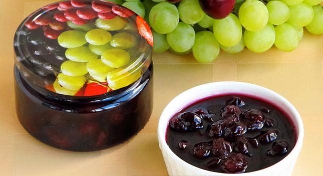 варенье из черного винограда