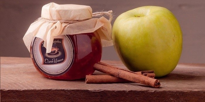 варенье из антоновки янтарное