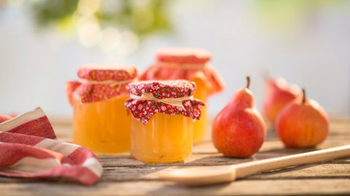 яблочное варенье дольками янтарное