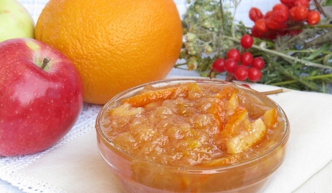 Как приготовить яблочное варенье с апельсином в домашних условиях