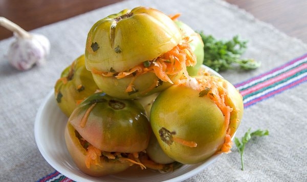 зеленые помидоры по армянски