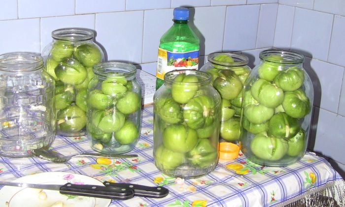 зеленые помидоры по армянски