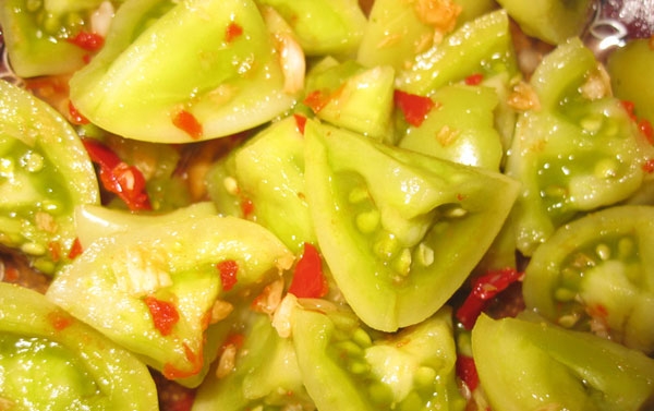 зеленые помидоры по грузински на зиму