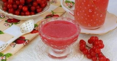 приготовить желе из калины