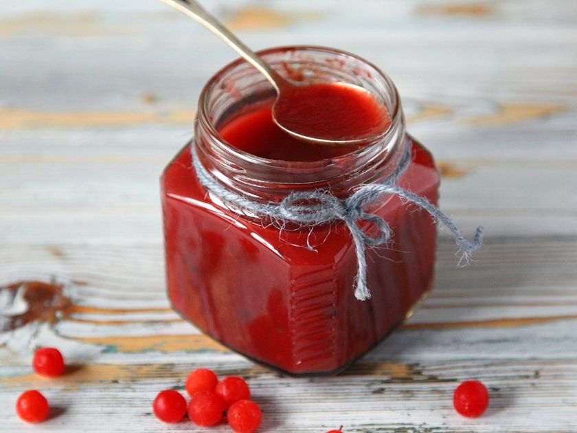 как приготовить желе из калины