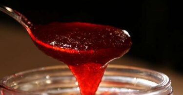 Желе из красной смородины